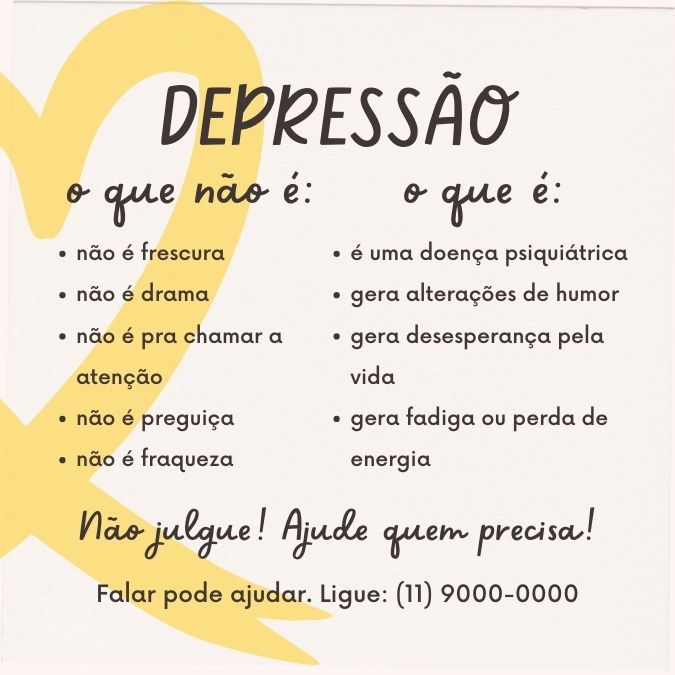 Depressão causas